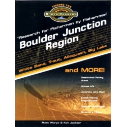 Boulder Junction & Manitowish Waters Wisconsin Regional Lake Map Book