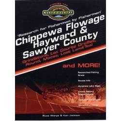 Chippewa Flowage, Hayward, & Sawyer County Region Lake Map Book
