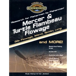 Mercer Wisconsin & Turtle Flambeau Flowage Region Lake Map Book
