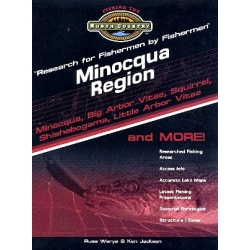 Minocqua Wisconsin Region Lake Map Book