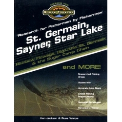 St. Germain, Sayner, Star Lake Region Lake Map Book